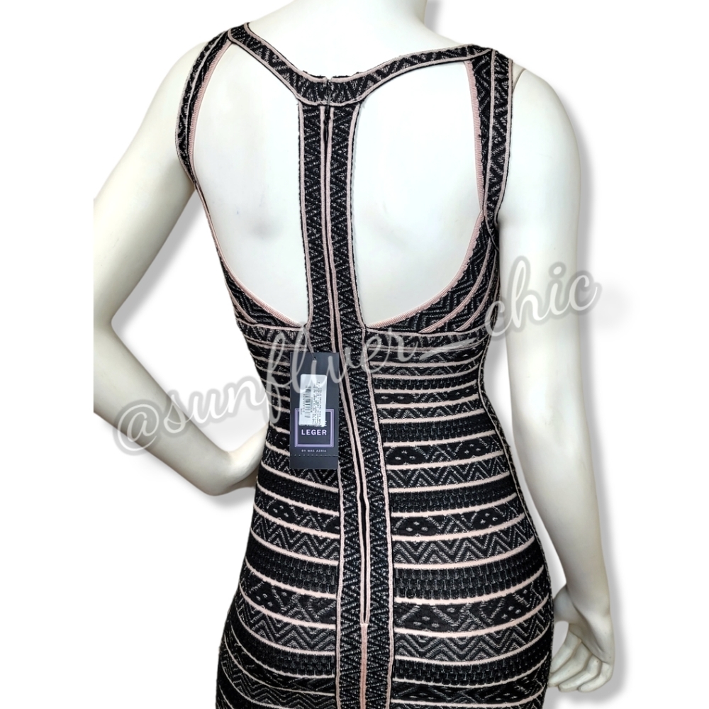 Herve Leger/Max Azria Lace Textured Bandage Dress - Picture 13 of 16